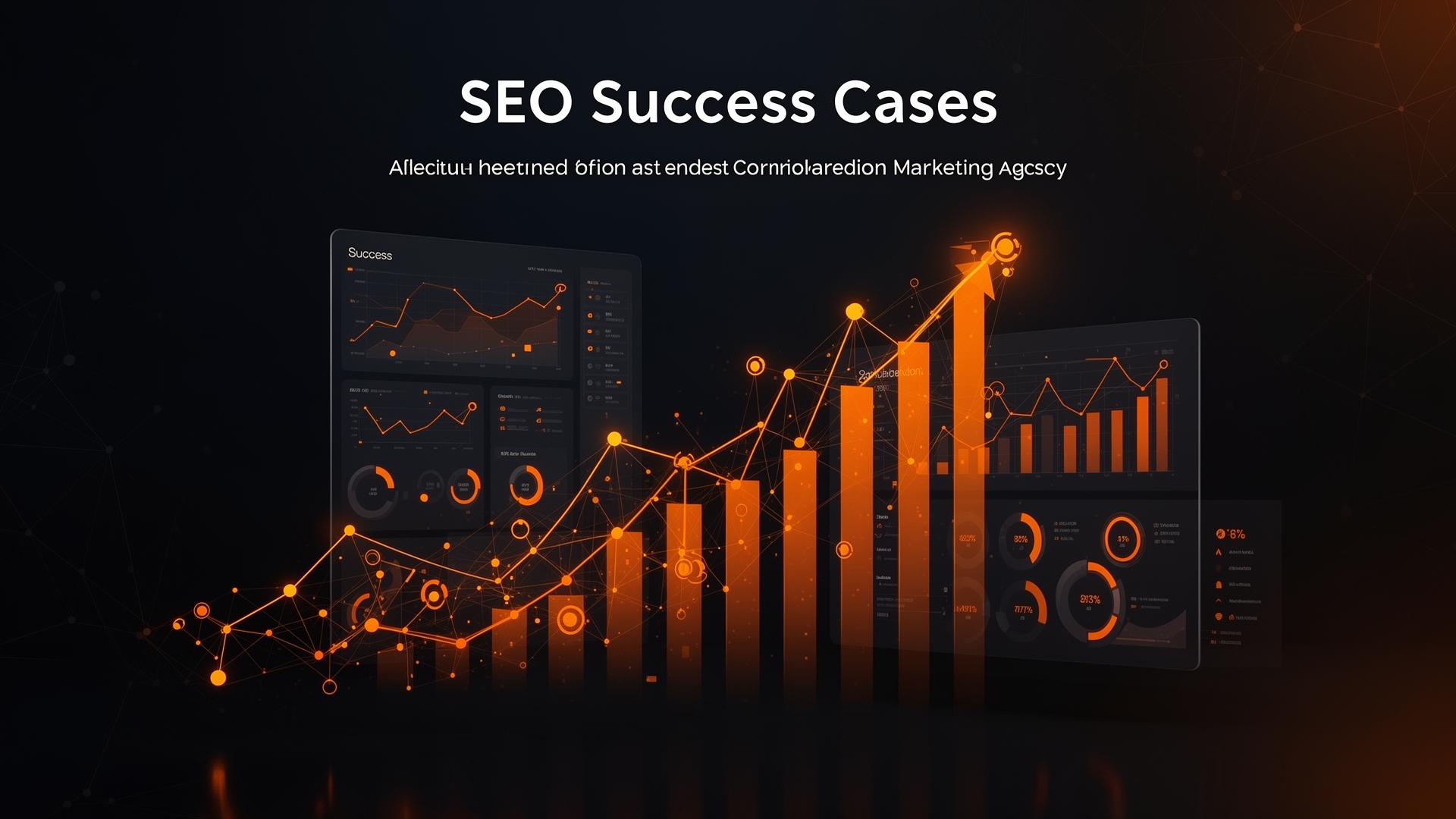 Casos de éxito SEO - Gráficos de crecimiento y métricas de resultados