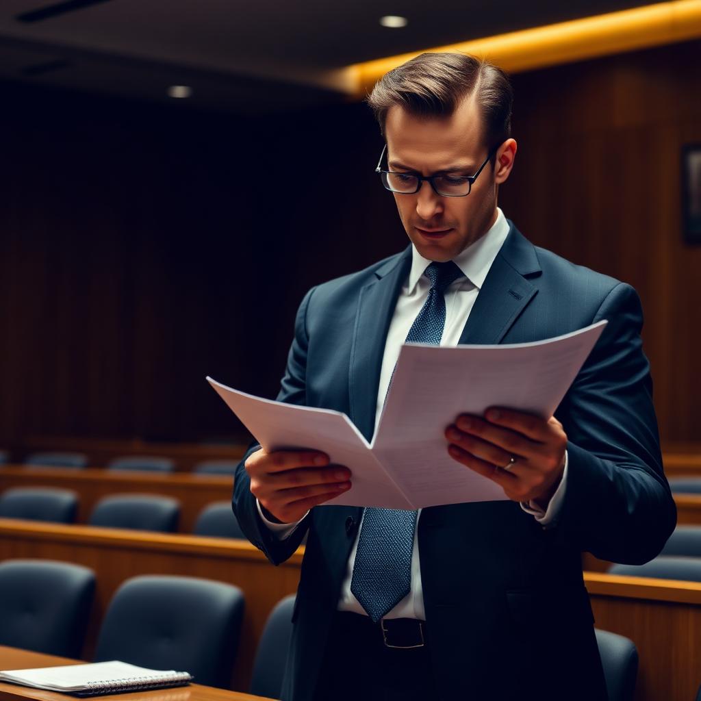 Ilustración de marketing digital para abogados penalistas