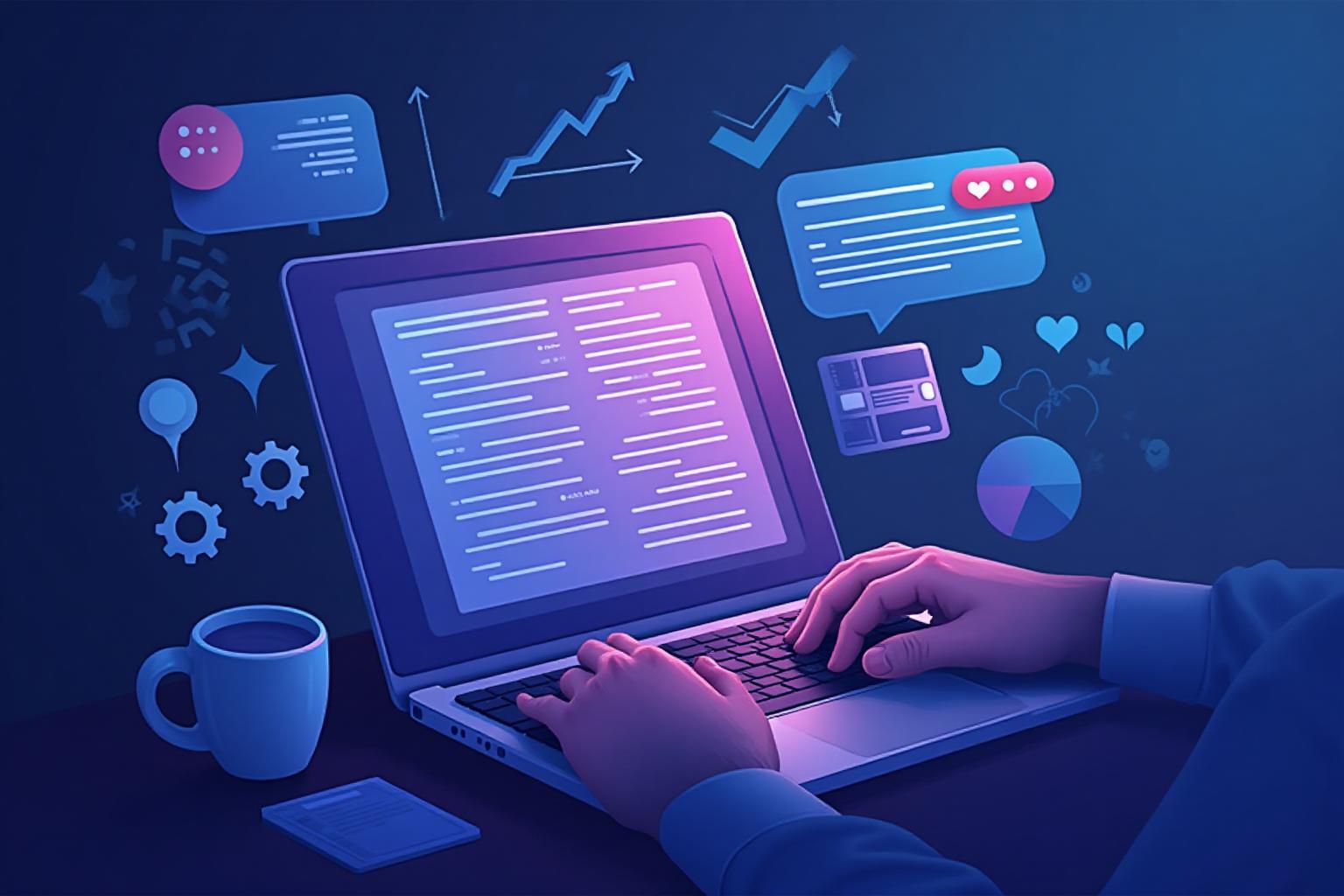Banner servicios profesionales de redacción de contenidos SEO y copywriting optimizado