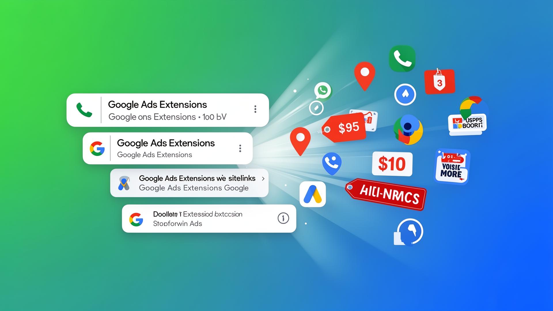 Imagen del artículo: Extensiones de Anuncios en Google Ads: Guía Completa para Aumentar CTR