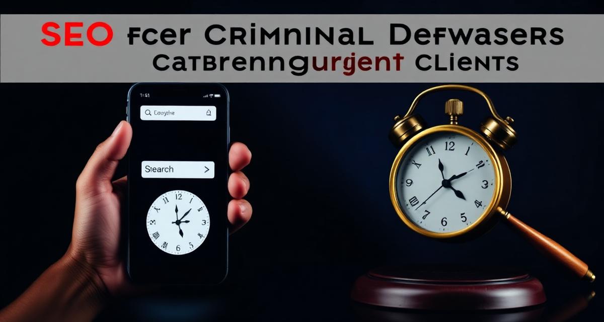 SEO para Abogados Penalistas: Cómo Captar Clientes de Urgencia que Buscan en Google
